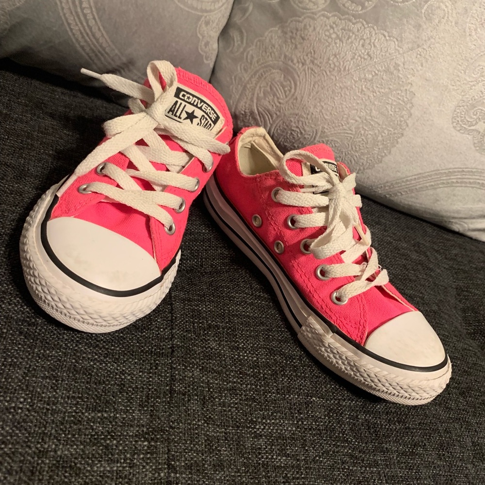 Kids Hot Pink Converse